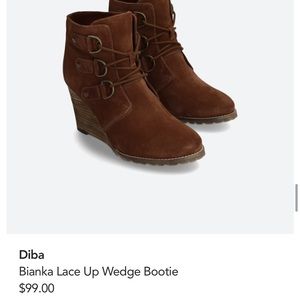 Size 8 DIBA brown boots never worn